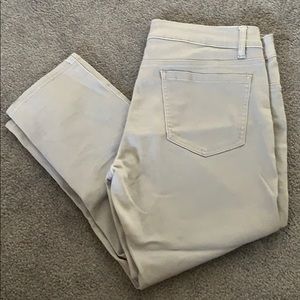 Grey Capris